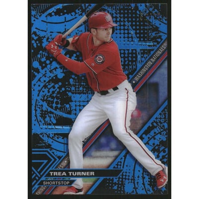 2017 Topps High Tek Blue Rainbow #HTTT Trea Turner A
