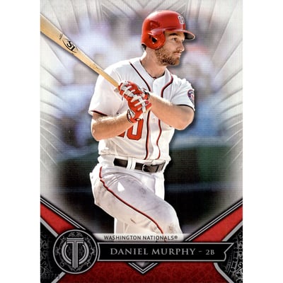 2017 Topps Tribute 5x7 #19 Daniel Murphy