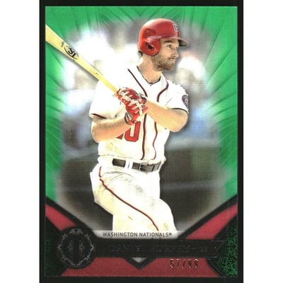 2017 Topps Tribute Green #19 Daniel Murphy