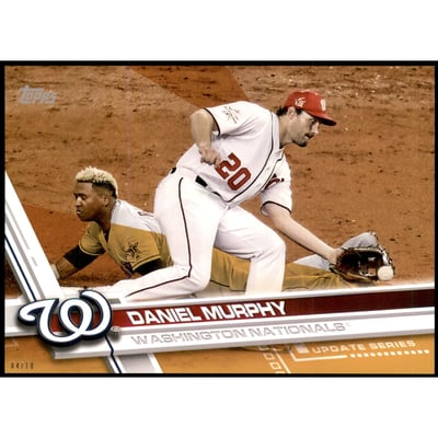 2017 Topps Update 5x7 Gold #US121 Daniel Murphy