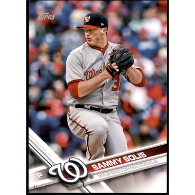 2017 Topps Update 5x7 #US210 Sammy Solis