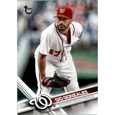 2017 Topps Vintage Stock #527 Gio Gonzalez