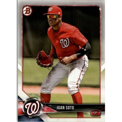 2018 Bowman Prospects #BP52 Juan Soto