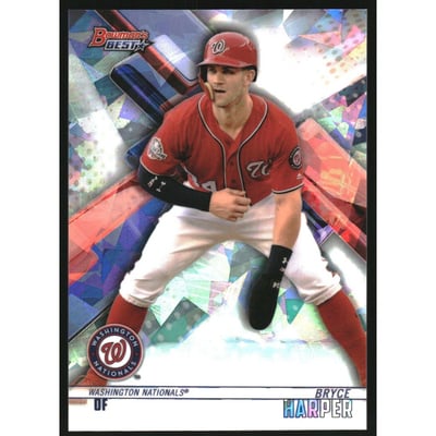 2018 Bowman's Best Atomic Refractors #5 Bryce Harper