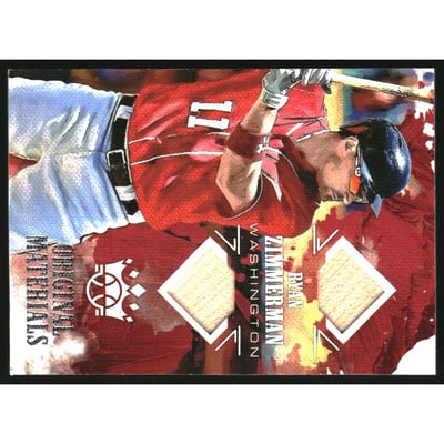2018 Diamond Kings DK Originals Materials #30 Ryan Zimmerman