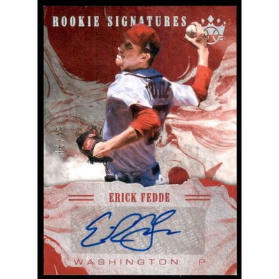 2018 Diamond Kings DK Rookie Signatures Holo Silver #46 Erick Fedde