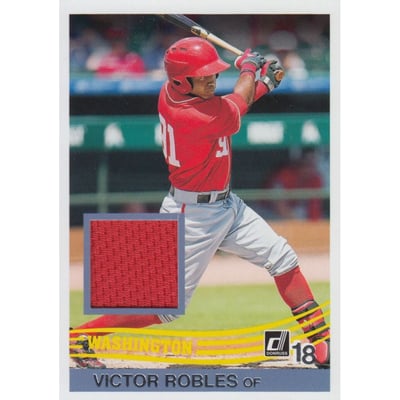 2018 Donruss '84 Retro Materials #R84VR Victor Robles
