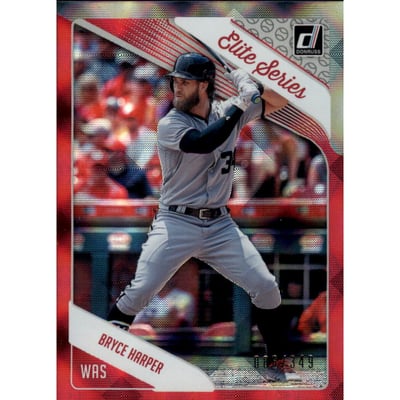2018 Donruss Elite Series Silver #ES3 Bryce Harper