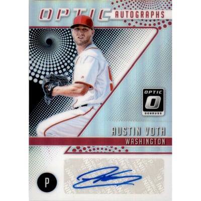 2018 Donruss Optic Autographs #31 Austin Voth