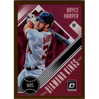 2018 Donruss Optic Bronze #10 Bryce Harper DK