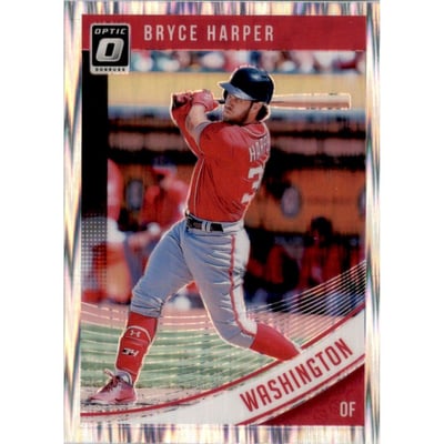 2018 Donruss Optic Shock #157 Bryce Harper