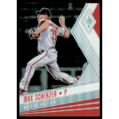 2018 Panini Phoenix Prizm #4 Max Scherzer