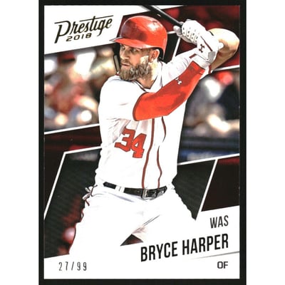 2018 Prestige Gold #13 Bryce Harper