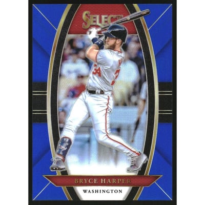 2018 Select Blue #7 Bryce Harper