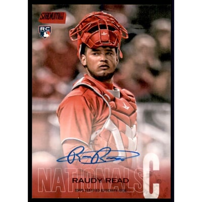2018 Stadium Club Autographs Red Foil #SCARR Raudy Read