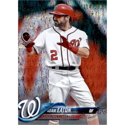 2018 Topps Factory Set Foilboard #683 Adam Eaton