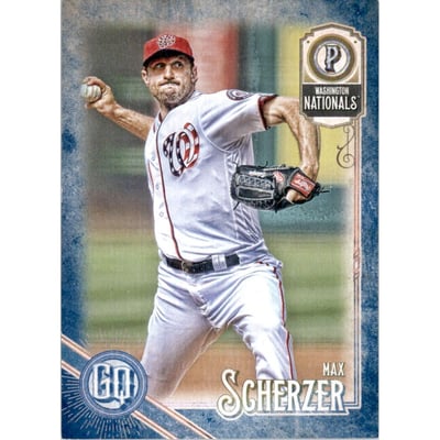 2018 Topps Gypsy Queen Indigo #250 Max Scherzer