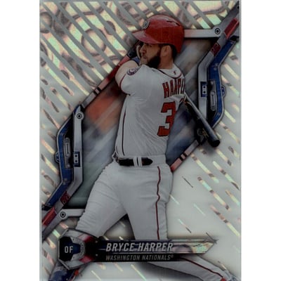 2018 Topps High Tek Magma Diffractors #HTBH Bryce Harper B
