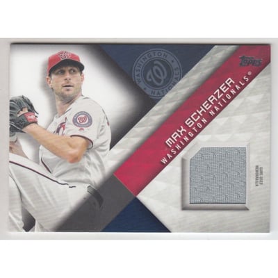 2018 Topps Major League Materials #MLMMX Max Scherzer S2
