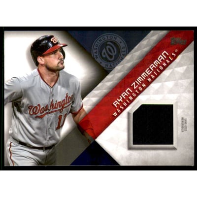 2018 Topps Major League Materials #MLMRZ Ryan Zimmerman