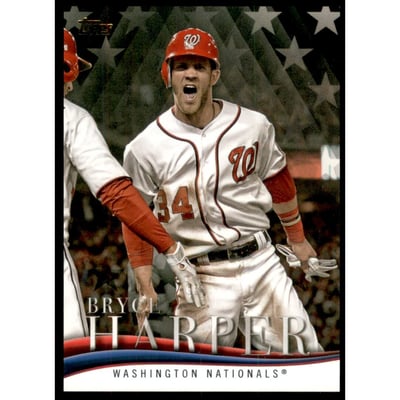 2018 Topps Update Bryce Harper Highlights Black #BH5 Bryce Harper