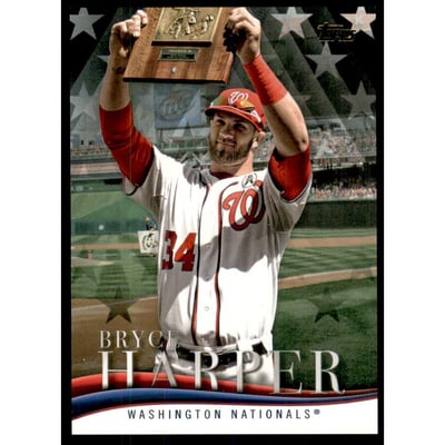 2018 Topps Update Bryce Harper Highlights Black #BH6 Bryce Harper