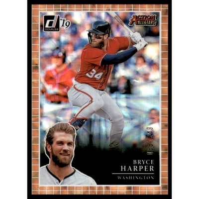 2019 Donruss Action All-Stars Bronze #8 Bryce Harper