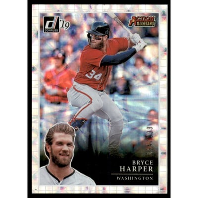 2019 Donruss Action All-Stars #8 Bryce Harper