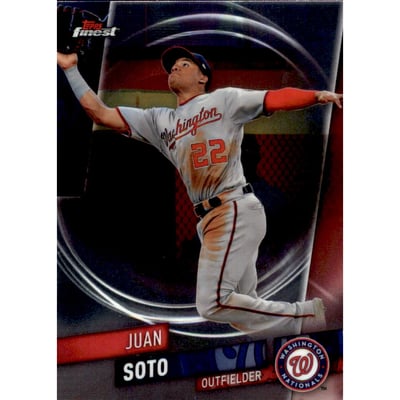 2019 Finest #67 Juan Soto