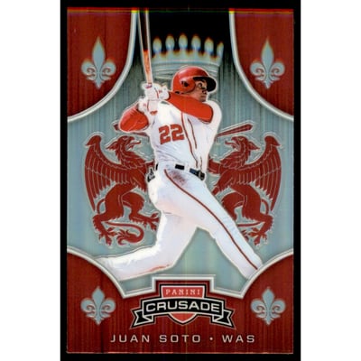 2019 Panini Crusade Holo #17 Juan Soto