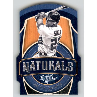2019 Panini Leather and Lumber Naturals #15 Juan Soto