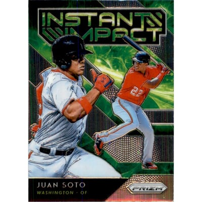 2019 Panini Prizm Instant Impact #7 Juan Soto