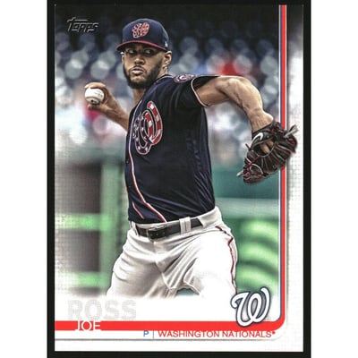 2019 Topps Advanced Stats #489 Joe Ross