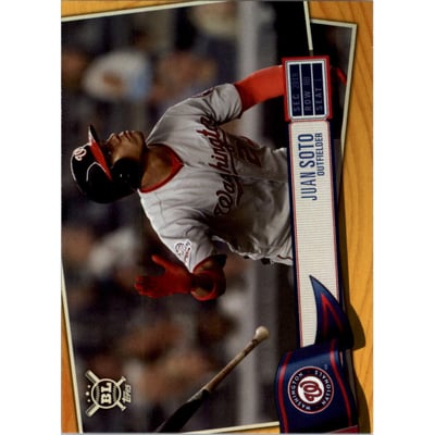 2019 Topps Big League Gold #125 Juan Soto