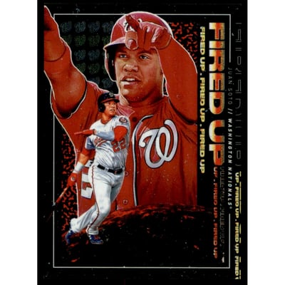 2019 Topps Fire Fired Up #FIU8 Juan Soto