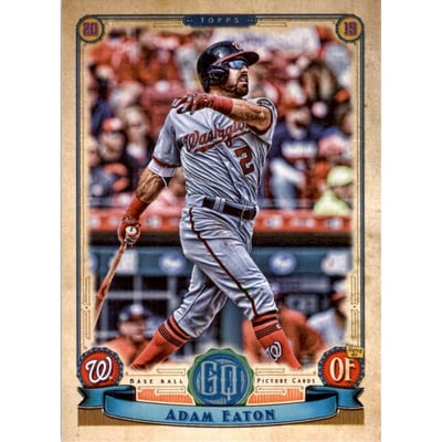2019 Topps Gypsy Queen Bazooka Back #179 Adam Eaton