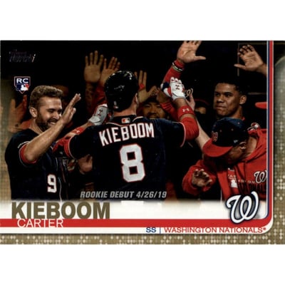 2019 Topps Update Gold #US208 Carter Kieboom RD