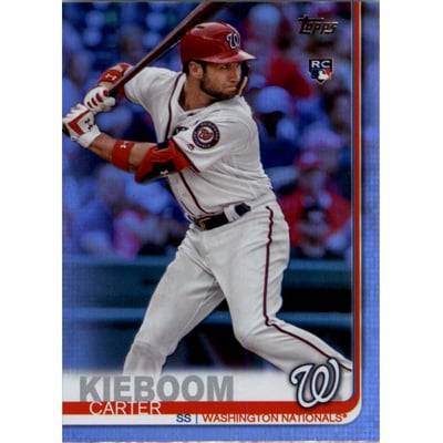 2019 Topps Update Rainbow Foil #US109 Carter Kieboom