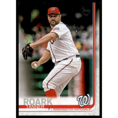 2019 Topps Vintage Stock #301 Tanner Roark