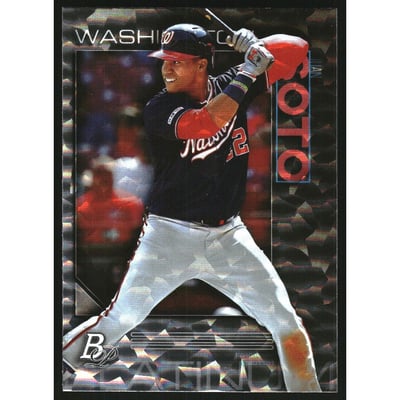 2020 Bowman Platinum Ice #83 Juan Soto
