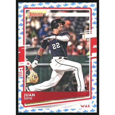2020 Donruss Baby Shark Variations #162 Juan Soto