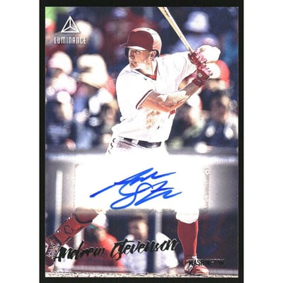 2020 Panini Luminance Autographs #8 Andrew Stevenson