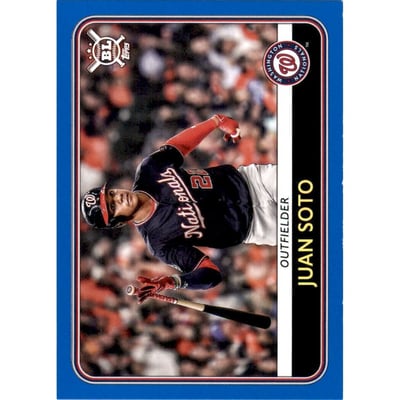 2020 Topps Big League Blue #111 Juan Soto