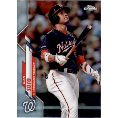 2020 Topps Chrome Refractors #12 Juan Soto