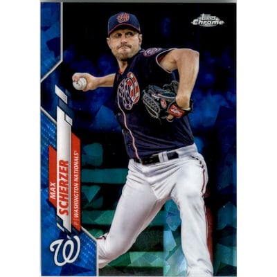 2020 Topps Chrome Sapphire #180 Max Scherzer