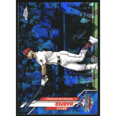 2020 Topps Chrome Update Sapphire #U279 Bryce Harper AS