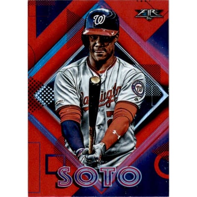 2020 Topps Fire Flame #47 Juan Soto