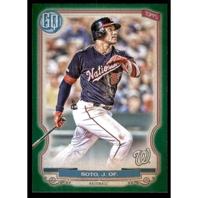 2020 Topps Gypsy Queen Green #178 Juan Soto