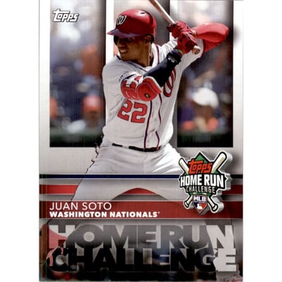 2020 Topps Home Run Challenge Code Cards #HRC15 Juan Soto