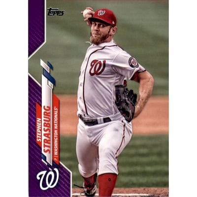 2020 Topps Meijer Purple #631 Stephen Strasburg